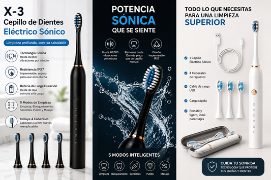 Cepillo eléctrico 4 cabezales repuesto I
